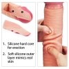 12 Dual Layered Platinum Silicone Cock