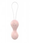 Kulki-Vibrating Silicone Kegel Balls USB 10 Function / Remote control -Flesh