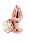 Rose Buttplug Medium White