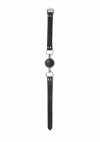 Solid Ball Gag - With Bonded Leather Straps