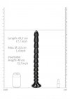 Stacked Anal Snake - 16''/ 40 cm