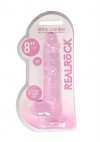 8 / 20 cm Realistic Dildo With Balls - Pink