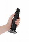 Curved Realistic Dildo with Suction Cup - 8/ 20,5 cm