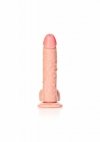 Curved Realistic Dildo  Balls  Suction Cup - 8/ 20,5 cm