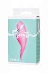 Multifunctional erogenous zone stimulator Flovetta by Toyfa DAHLIA, silicone, pink, 14 cm