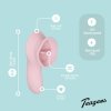 Clitoral Stimulator With Thong - Pink