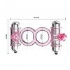 BAILE - BUNNY SNUGGLES COCK CLIT RING, 10 vibration functions