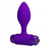 PRETTY LOVE -Vibra Butt Plug Purple
