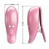 PRETTY LOVE - CAYLEY, WATERPROOF, ABS, 10 VIBRATIONS, REMOTE CONTROL