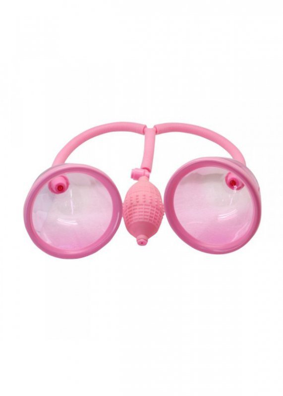 Pompka-4.5&quot;&quot;&quot;&quot;&quot;&quot;&quot;&quot; DUAL BREAST SUCTION CUPS.