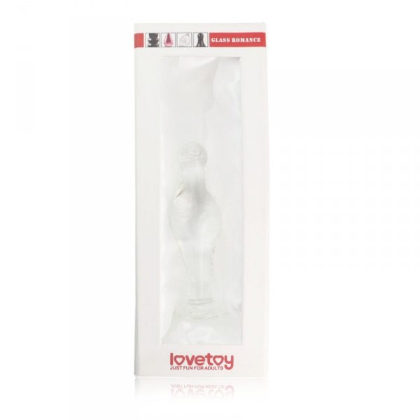 4.5&quot;&quot; Glass Romance Clear