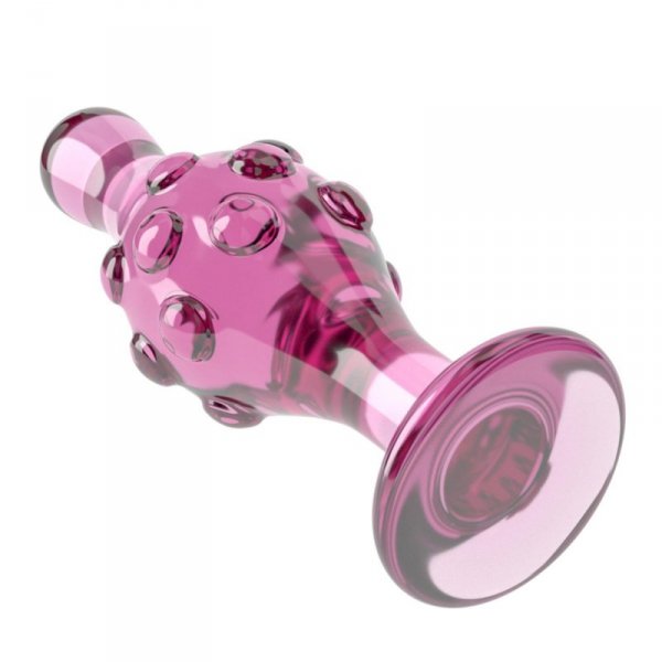 4.5&quot;&quot; Glass Romance Pink
