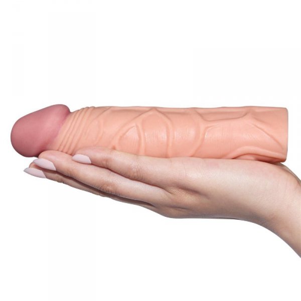 Add 1&quot;&quot; Pleasure X Tender Penis Sleeve Flesh