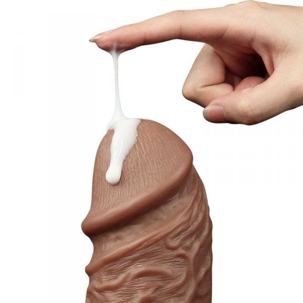 10.5&#039;&#039; Realistic Chubby Vibrating Dildo