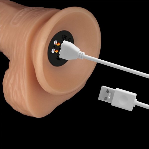 8.5&#039;&#039; Vibrating Power Basics Cock