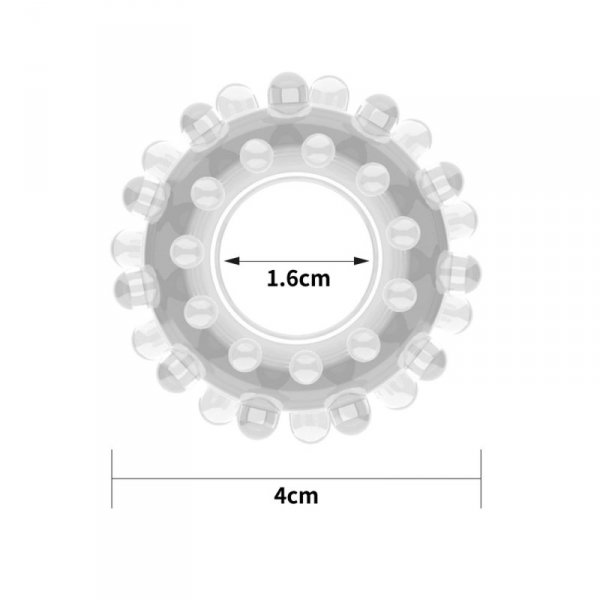 POWER PLUS Cockring Clear