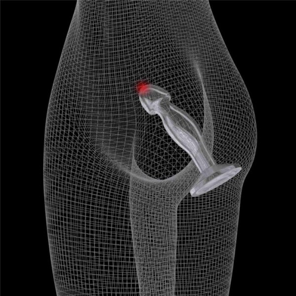 Flawless Clear Prostate Plug 6.5&#039;&#039;