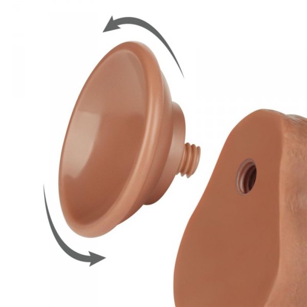 7&#039;&#039; Sliding Skin Dual Layer Dong Brown