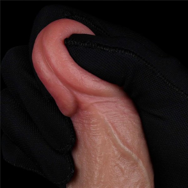 7&#039;&#039; Dual Layered Silicone Cock