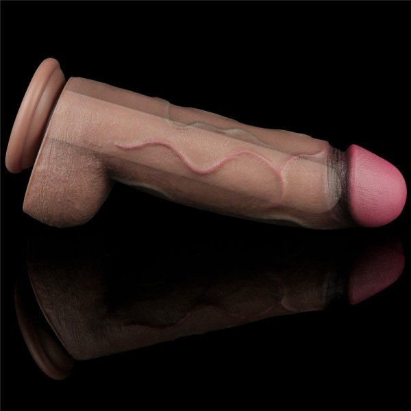 12&quot;&quot;&quot;&quot; Dual Layered Silicone Cock XXL