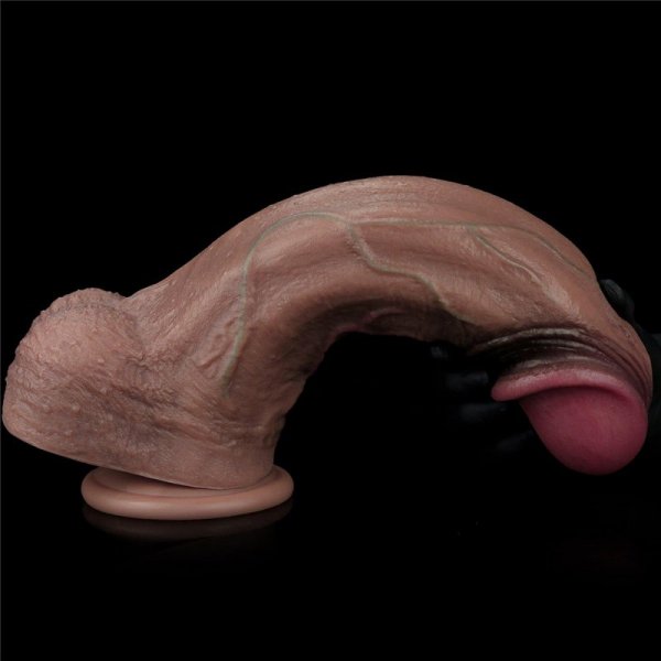 13&quot;&quot;&quot;&quot; Dual Layered Silicone Cock XXL