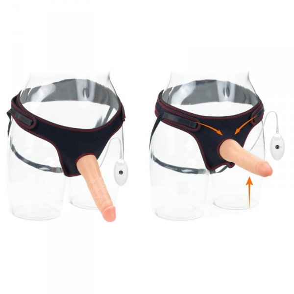 Vibrating Easy Strapon Set 7.5&#039;&#039;