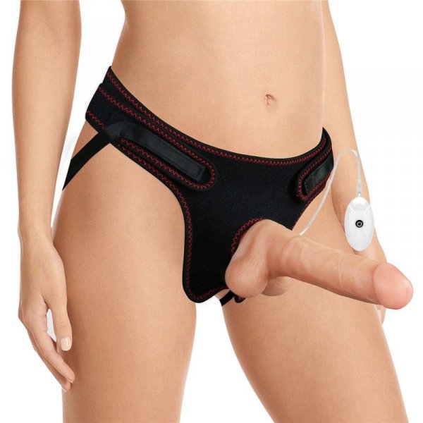 Vibrating Easy Strapon Set 7.5&#039;&#039;