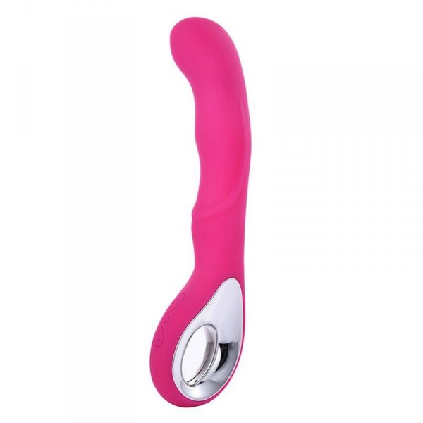 Tickler Pink Silicone GSpot Vibrator – Rechargeable