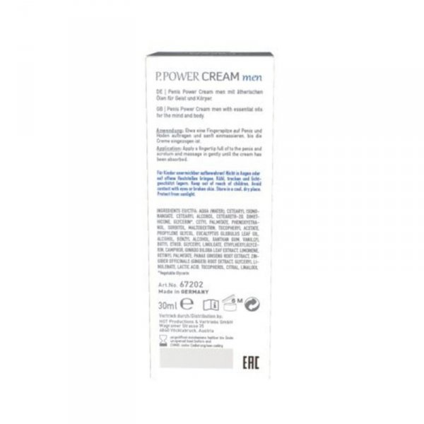 Żel/sprej-Shiatsu Penis Power Cream Men 30ml.