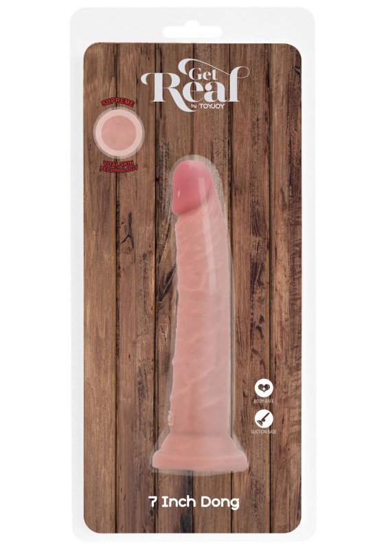 Deluxe Dual Density Dong 7 In Light skin tone