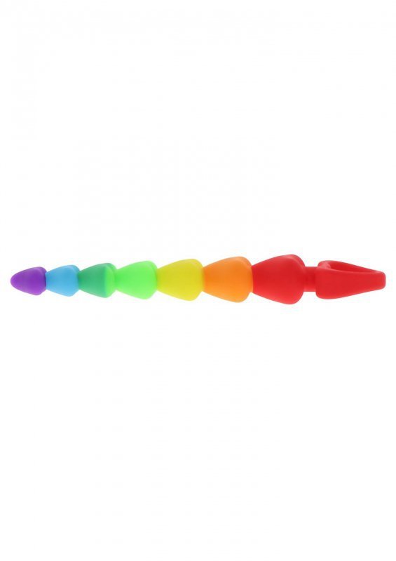 Rainbow Heart Beads Rainbow