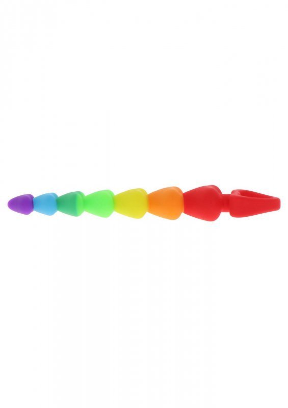 Rainbow Heart Beads Rainbow
