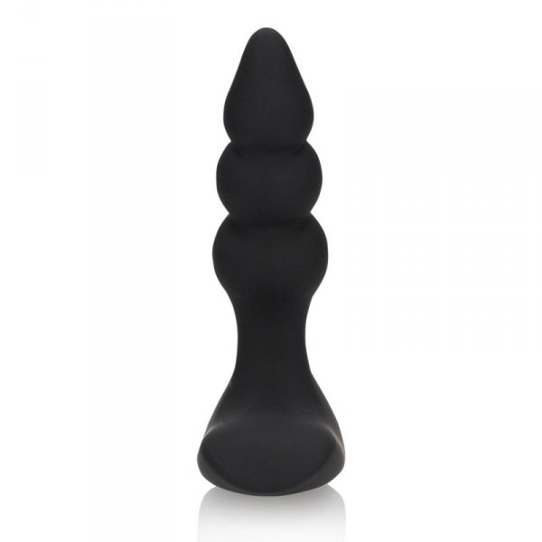 Beaded Vibrating Anal Plug with Remote Control