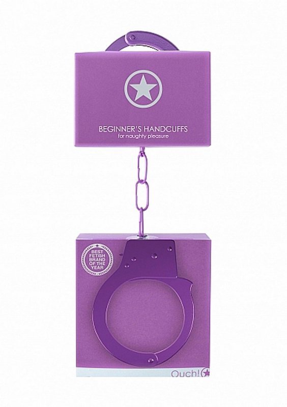 Beginner&quot;&quot;s Handcuffs - Purple