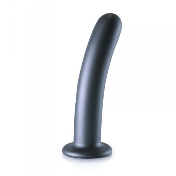 Smooth Silicone G-Spot Dildo - 7&#039;&#039; / 17 cm