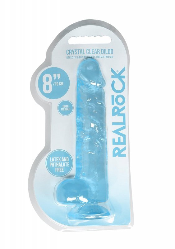 Realistic Dildo with Balls - 8&quot;&quot;&quot;&quot;/ 21 cm