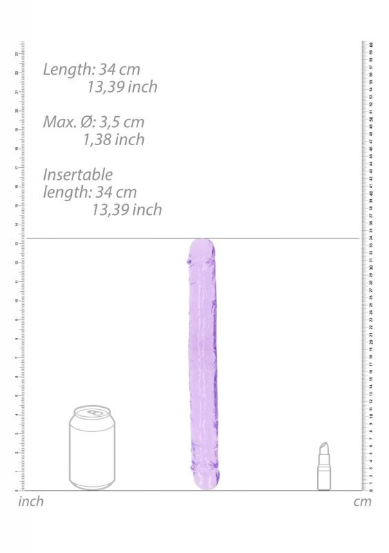 Realistic Double Dong - 13&#039;&#039; / 34 cm