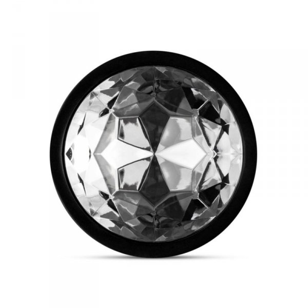 Anal Collection - Butt Plug M - Black/Silver