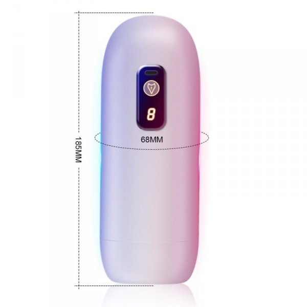Masturbator- USB Rechargeable, 8 vibration functions