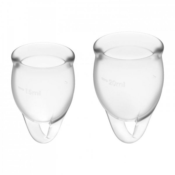 Tampony - Feel Confident Menstrual Cup (transparent)