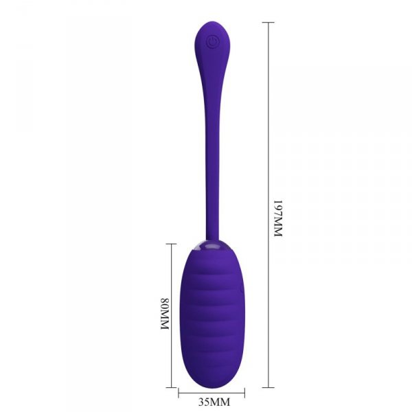 PRETTY LOVE - KIRK Super Soft Silicone, 12 vibration functions