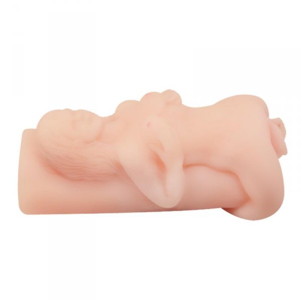 Vibrating And Realistic Feeling Vagina Masturbator Sleeve For Men