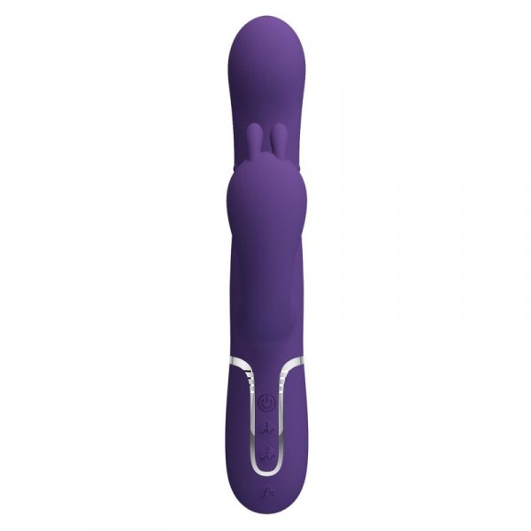 PRETTY LOVE - Cammy Dark Purple, Twinkled Tenderness, 7 thumping functions 7 vibration functions 4 rolling functions