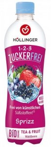 NAPÓJ GAZOWANY O SMAKU OWOCÓW LEŚNYCH BEZ CUKRU BIO 500 ml - HOLLINGER