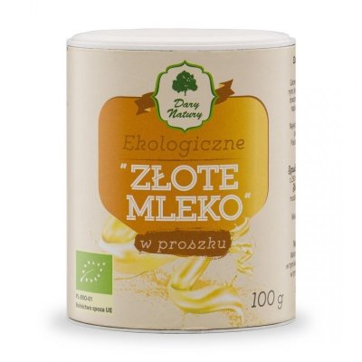 MIESZANKA PRZYPRAW &quot;ZŁOTE MLEKO&quot; BIO 100 g - DARY NATURY