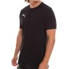 Puma t-shirt czarna koszulka męska na krótki rękaw logo na piersi