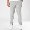 Adidas komplet dresowy bawełniany męski spodnie bluza z kapturem szary