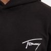 Bluza Tommy Jeans męska czarna kangurka z kapturem 