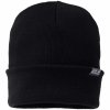 Jack Wolfskin czapka zimowa czarna małe logo unisex