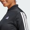 Adidas komplet dresowy czarny damski spodnie bluza 